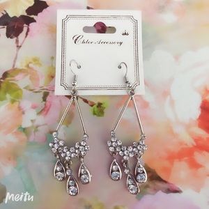 Silver Dangly Earrings